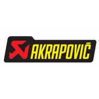 Sticker Akrapovic KTM 34X120mm