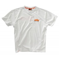 051 RACING TEE WHITE