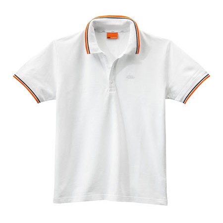 050 LOGO POLO WHITE