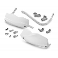 Set Handguard Aluminiu White KTM
